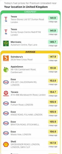 Real-Time Government-Verified Fuel Pricing